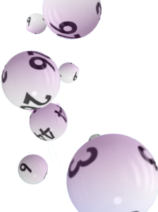 loterie ball with numbers